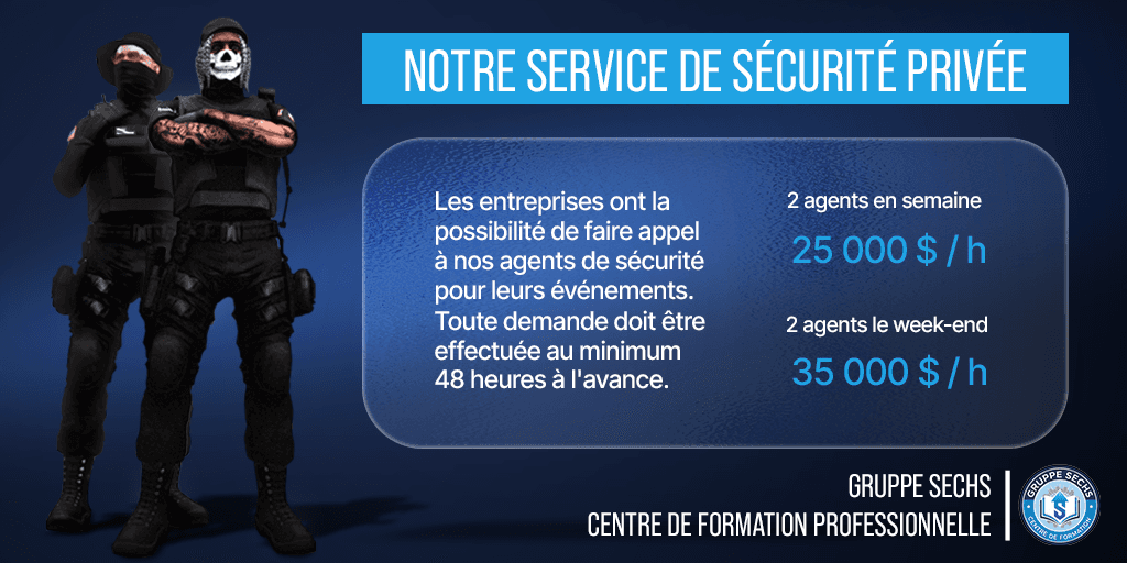 Panneau sécurité G6
